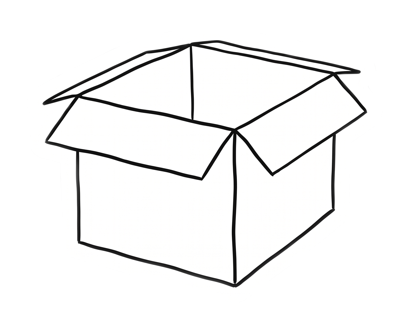 Box and material delivery